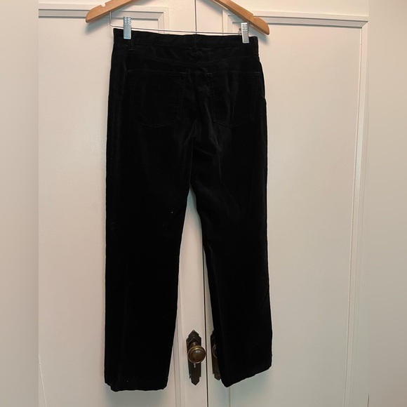 Black Velvet Pants size 4P petites - Picture 3 of 4